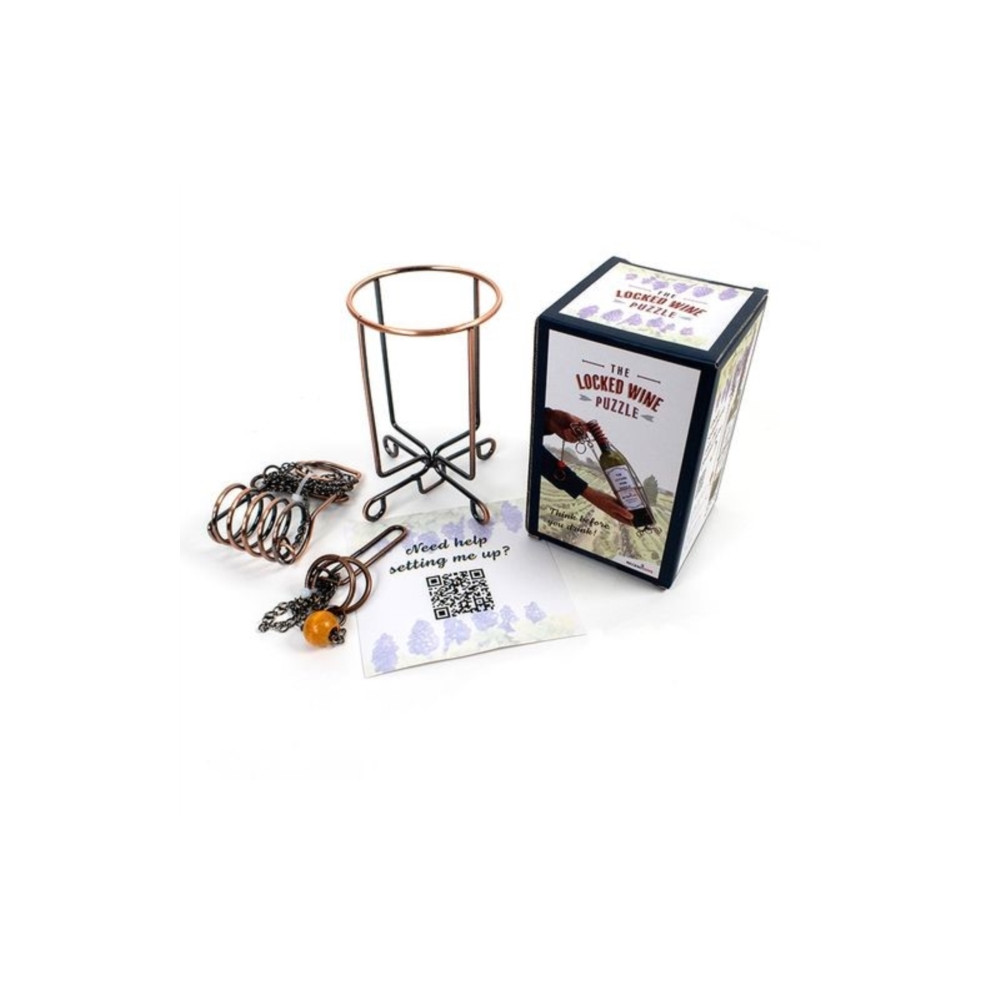 The Locked Wine Puzzle (häftad, english) Recent Toys