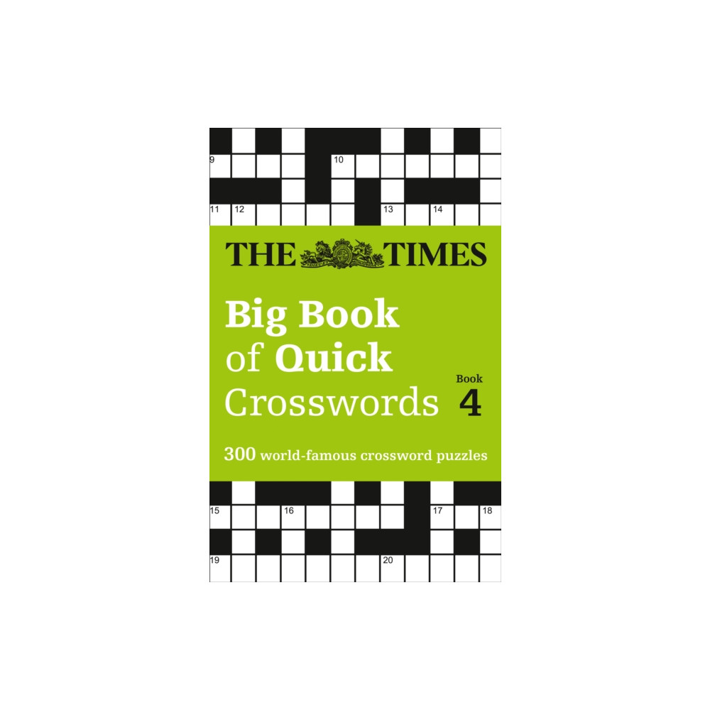 The Times Big Book of Quick Crosswords 4 (häftad, eng)