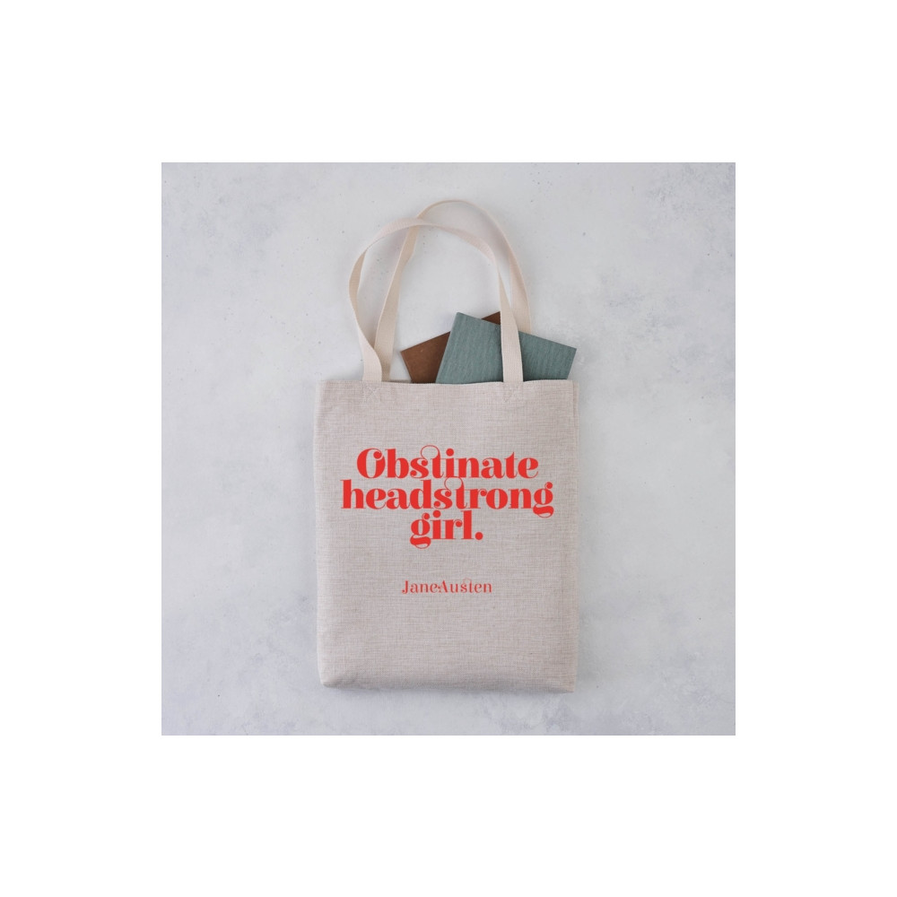 Tote Bag - Obstinate Headstrong Girls (häftad, english) BOOKISHLY