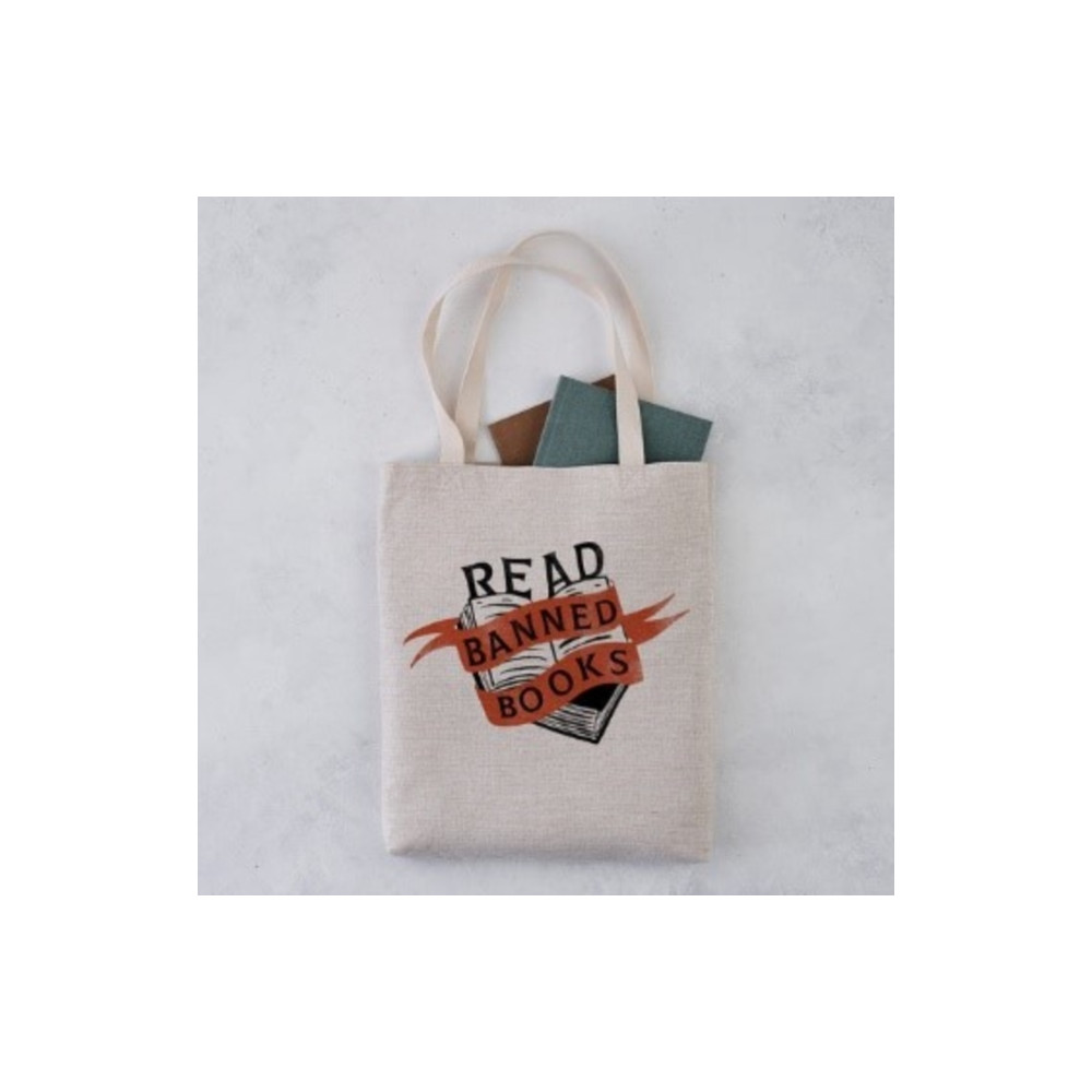 Tote Bag - Read Banned Books (häftad, english) BOOKISHLY