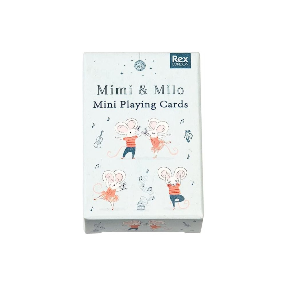 Mini playing cards - Mimi and Milo (häftad, english) REX LONDON