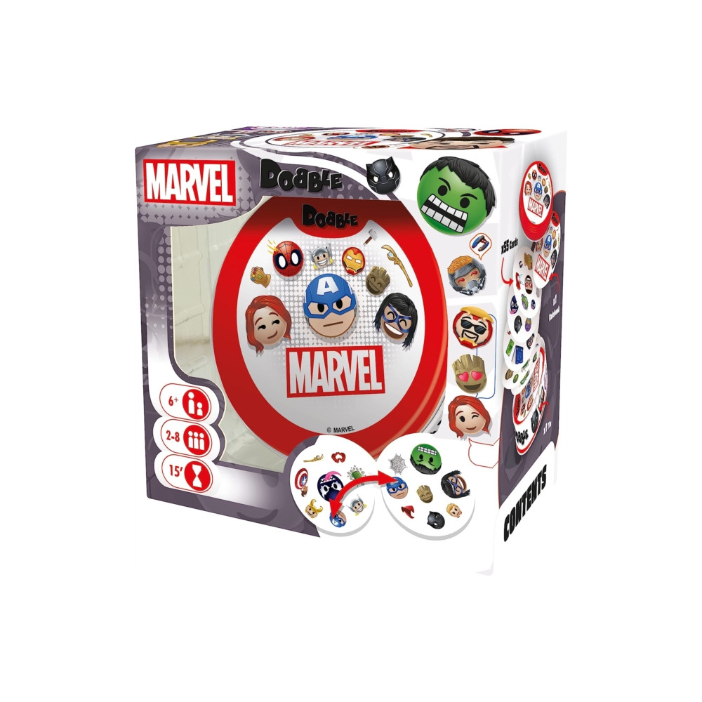 Dobble Marvel Emoji Game (häftad, english) Asmodee