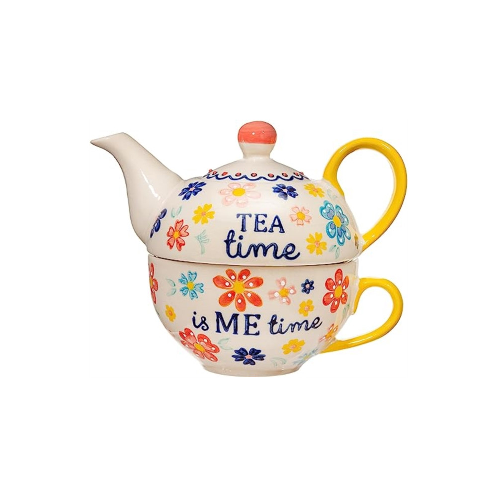 Sass & Belle Folk Floral Tea for One