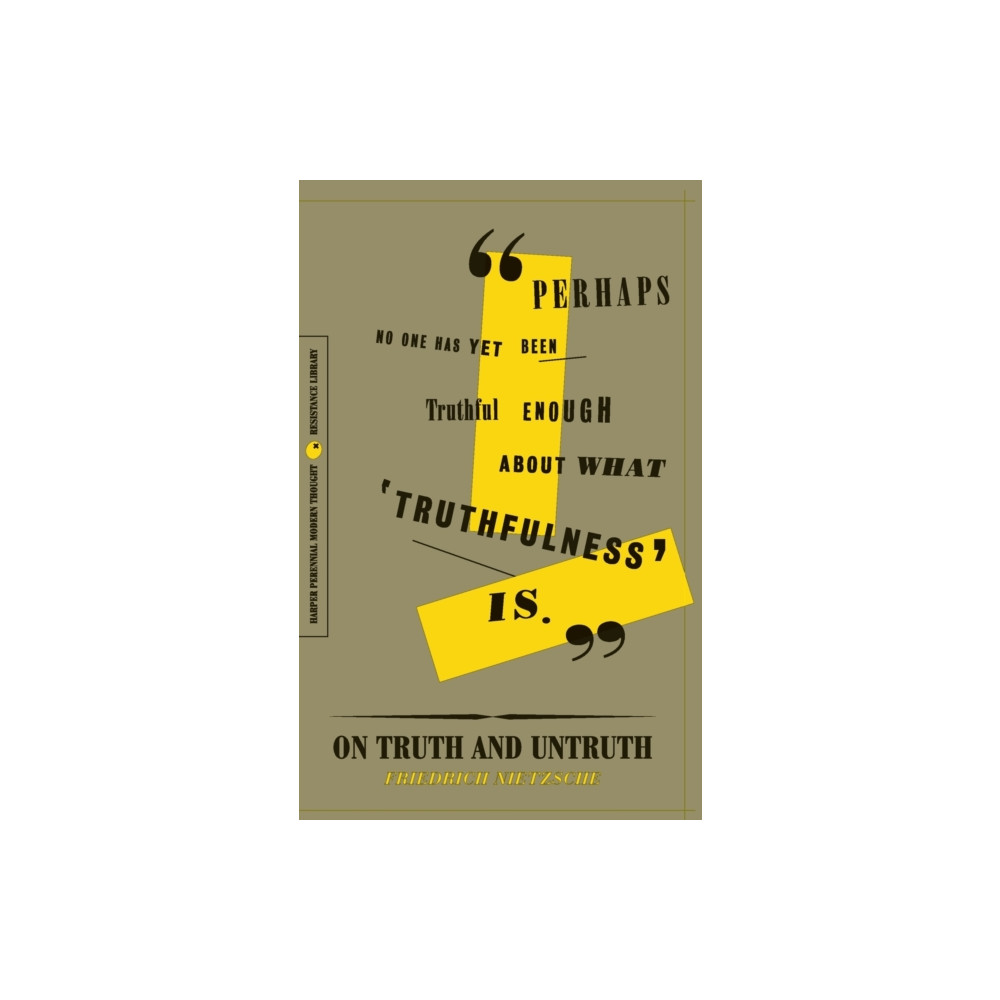 On Truth and Untruth (häftad, english) Harpercollins publishers inc