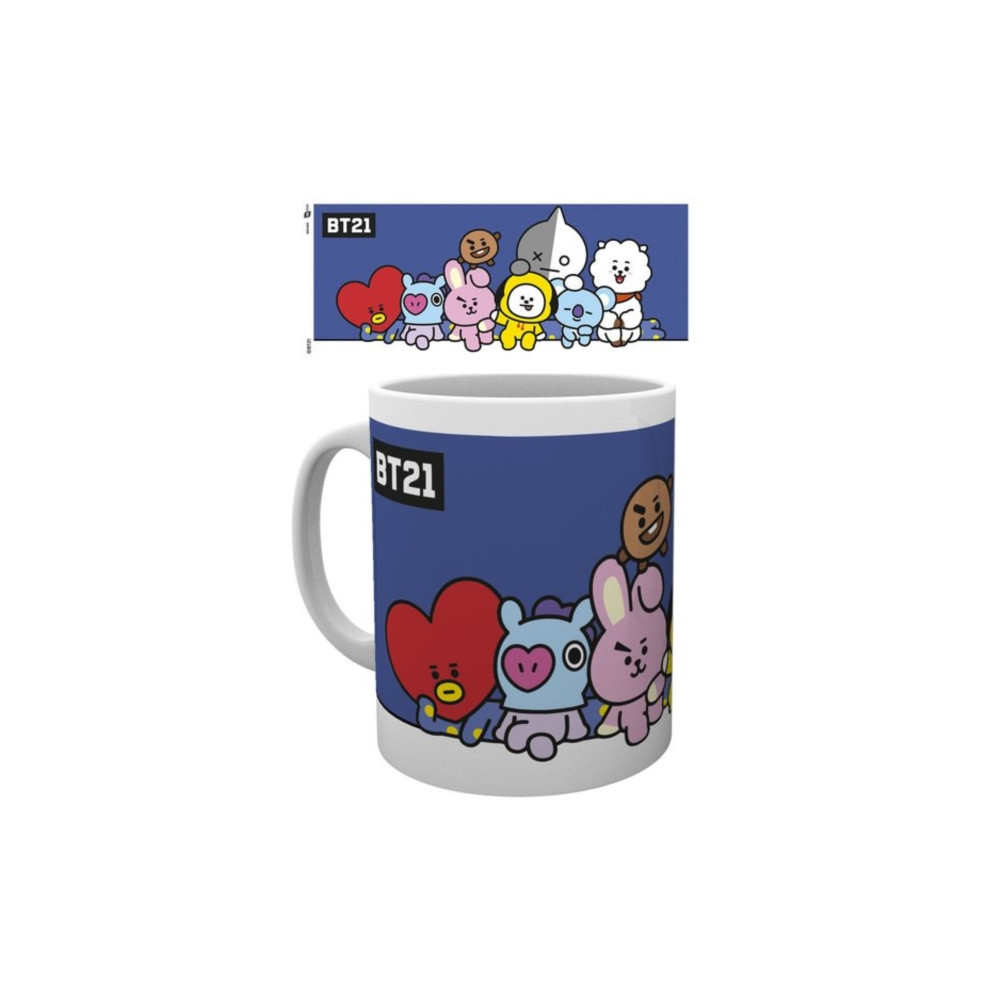 ABYSSE UK BT21 Mug - Chimmy Tata Shooky Cooky RJ Koya Mang & Van (häftad, eng)