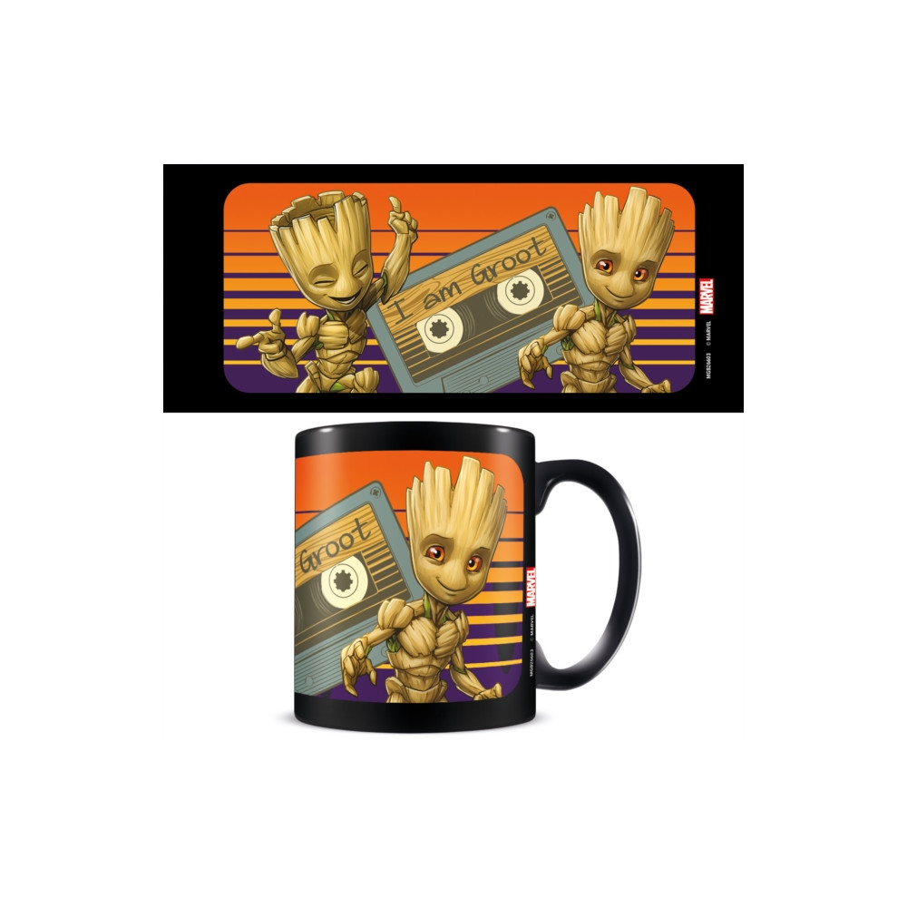 Guardians of the Galaxy (Groot Sunset) 11oz/315ml Black Mug (häftad, english) Pyramid International