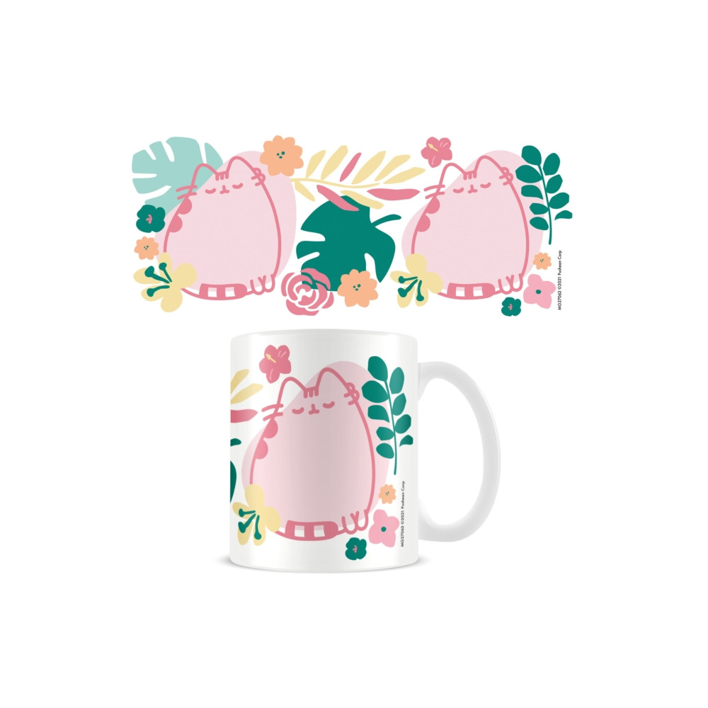 Pusheen Tropical 11oz/315ml White Mug