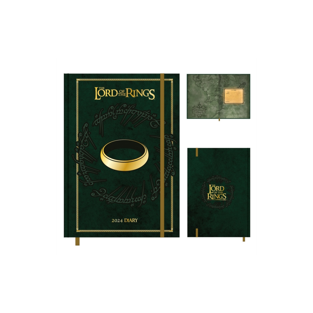 Lord of the Rings Diary (häftad, english) Pyramid International