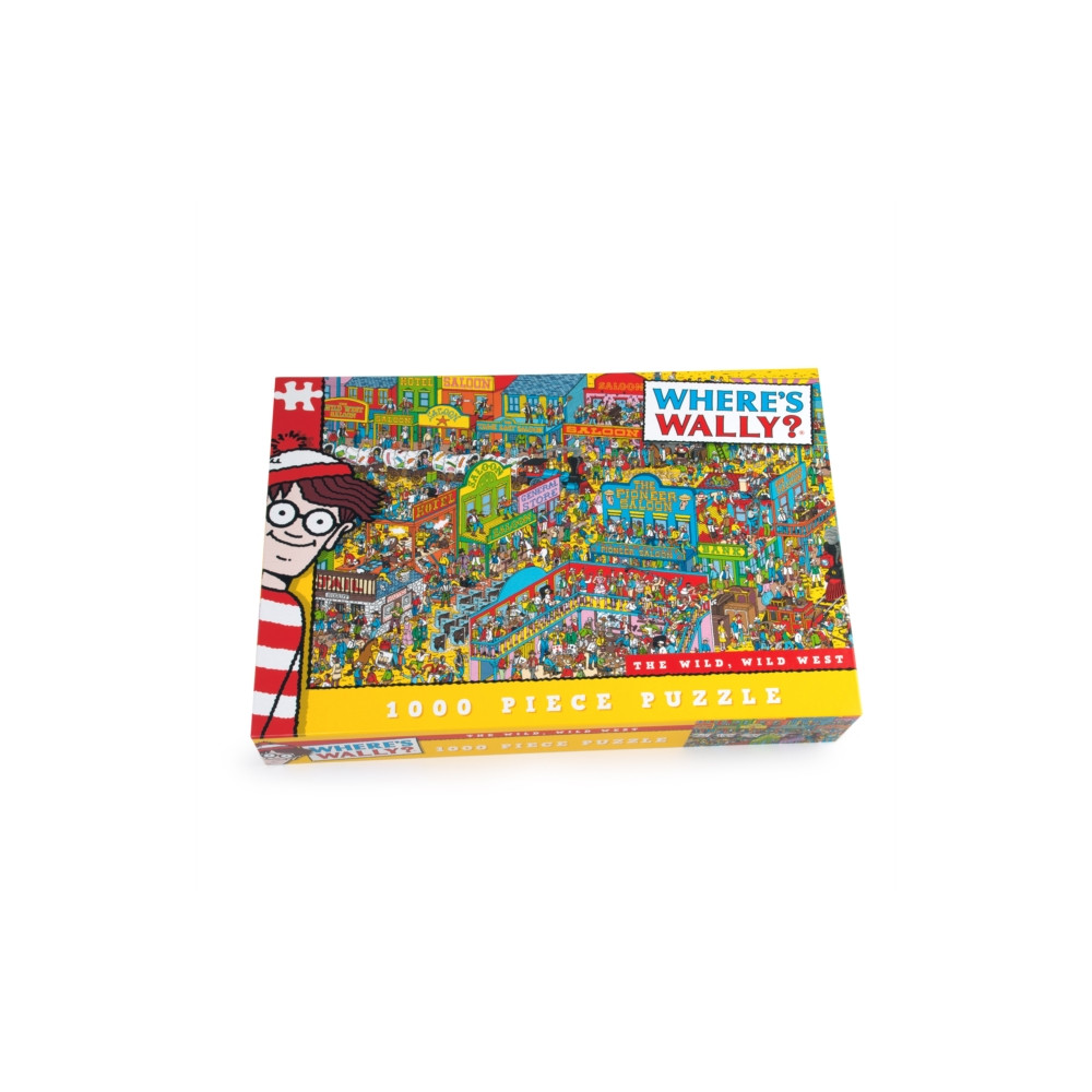 Paul Lamond Games Where's Wally The Wild Wild West  1000pc Puzzle (häftad, eng)