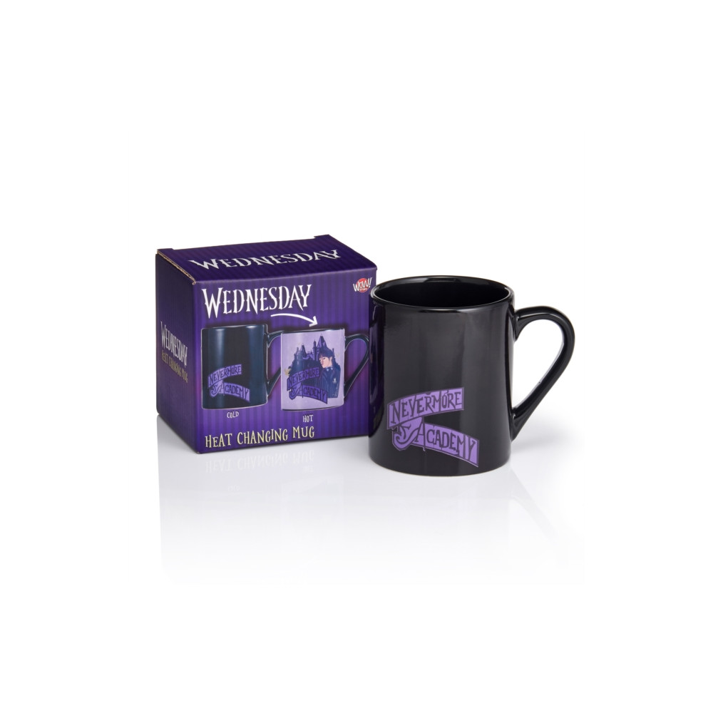 GENERAL MERCHANDISE Wednesday Nevermore Academy Heat Changing Mug (häftad, eng)