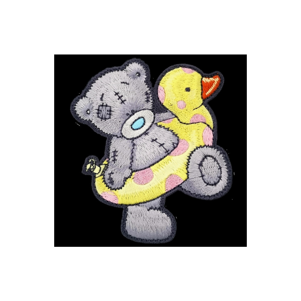 Tatty Teddy with Duck Sew On Patch