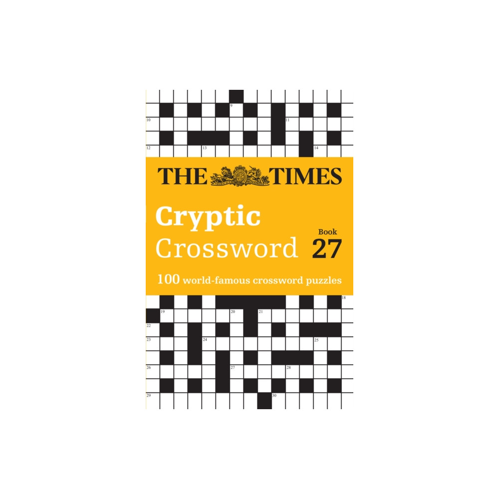 The Times Cryptic Crossword Book 27 (häftad, english) HarperCollins Publishers