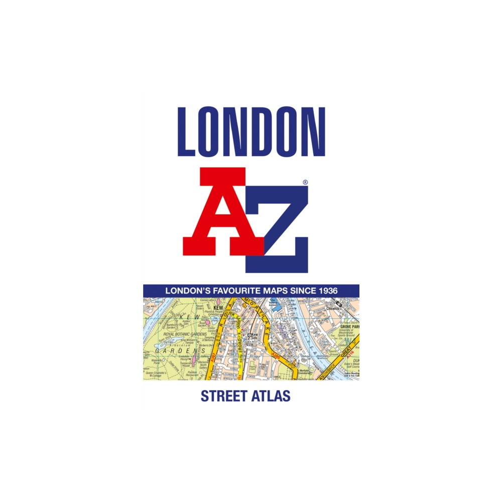 London A-Z Street Atlas (häftad, english) HarperCollins Publishers