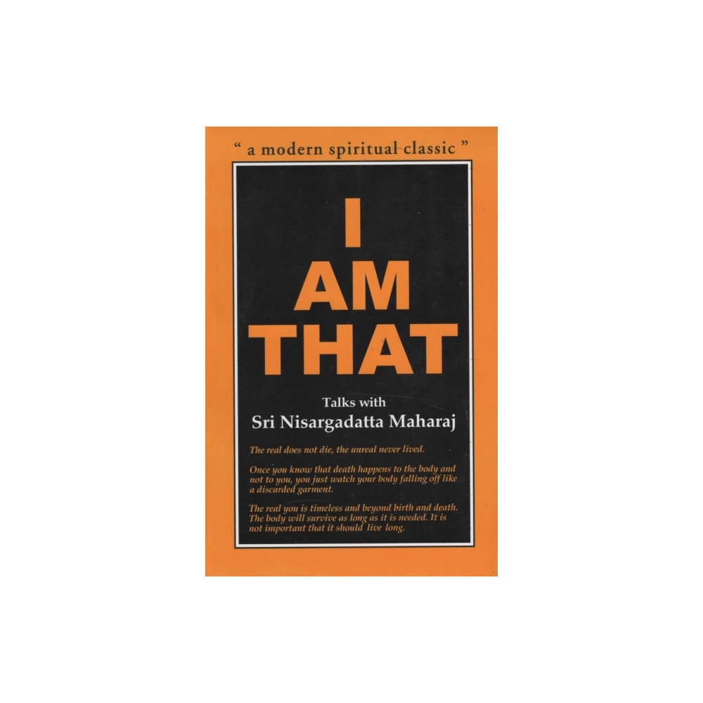 I am That (häftad, english) Chetana Pvt.Ltd