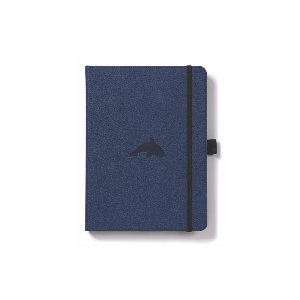 Dingbats A5+ Wildlife Blue Whale Notebook - Lined (häftad, english) DINGBATS