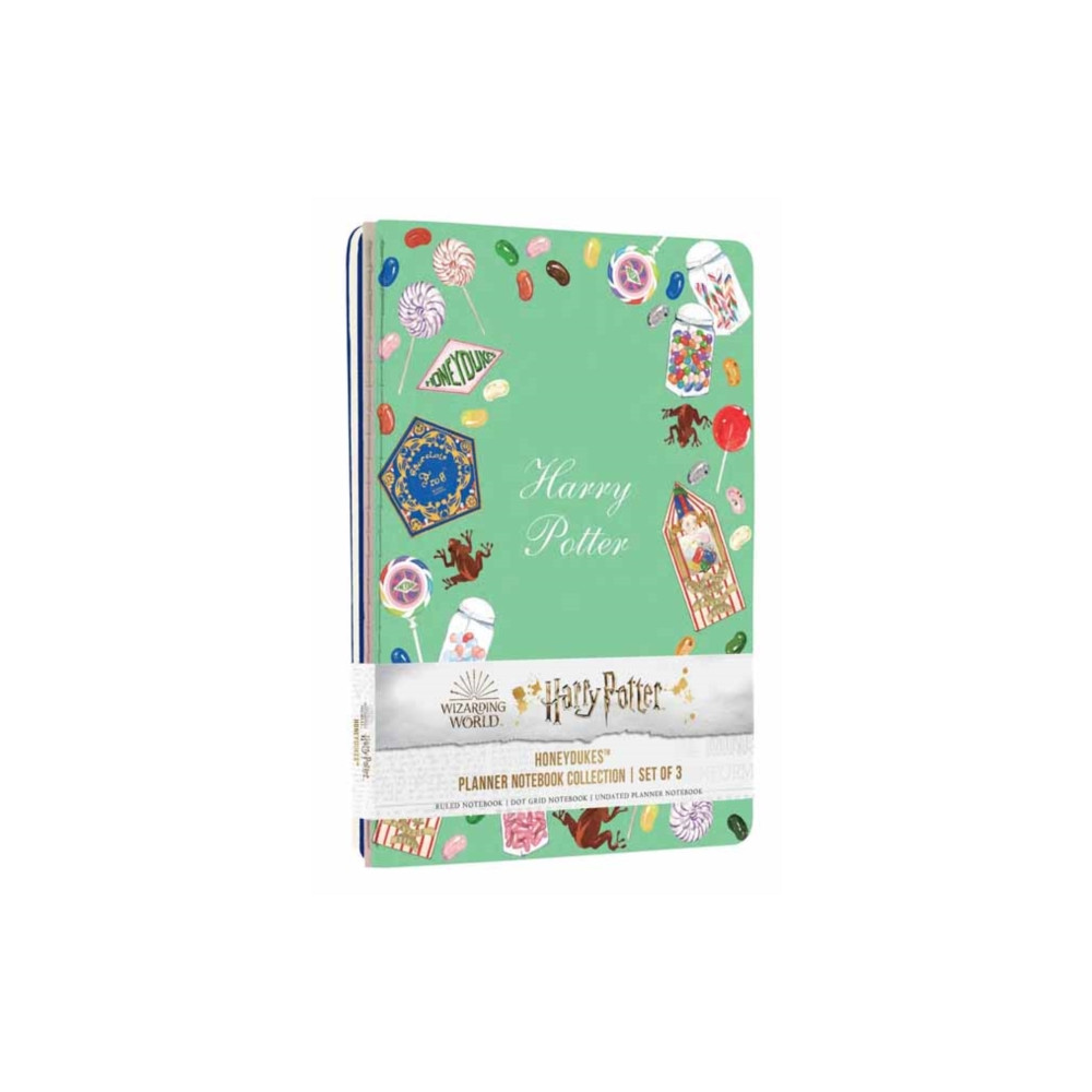 Insight Editions Harry Potter: Honeydukes Planner Notebook Collection (Set of 3) (häftad, eng)