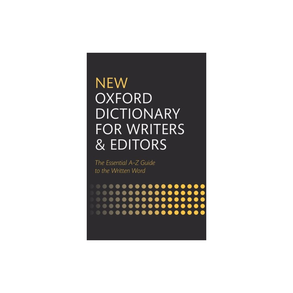 New Oxford Dictionary for Writers and Editors (inbunden, eng)