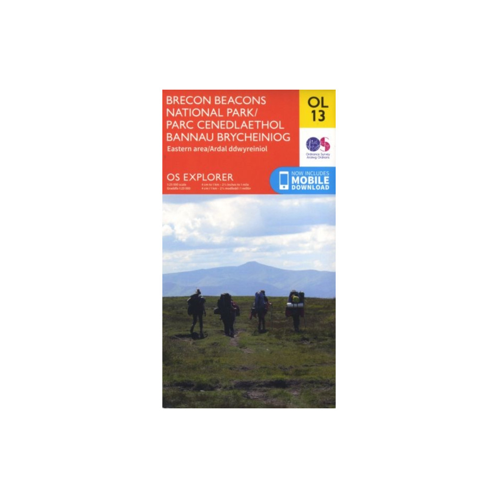 Brecon Beacons National Park / Parc Cenedlaethol Bannau Brycheiniog - Eastern Area / Ardal Ddwyreiniol Ordnance Survey