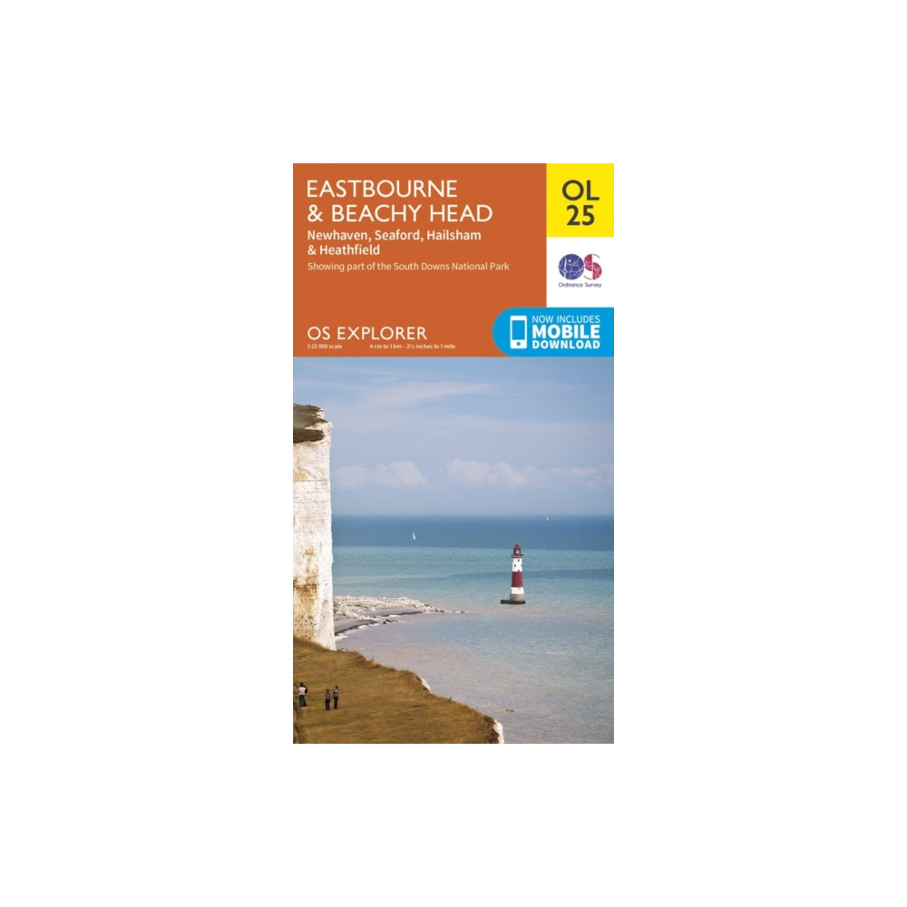 Eastbourne & Beachy Head, Newhaven, Seaford, Hailsham & Heathfield Ordnance Survey