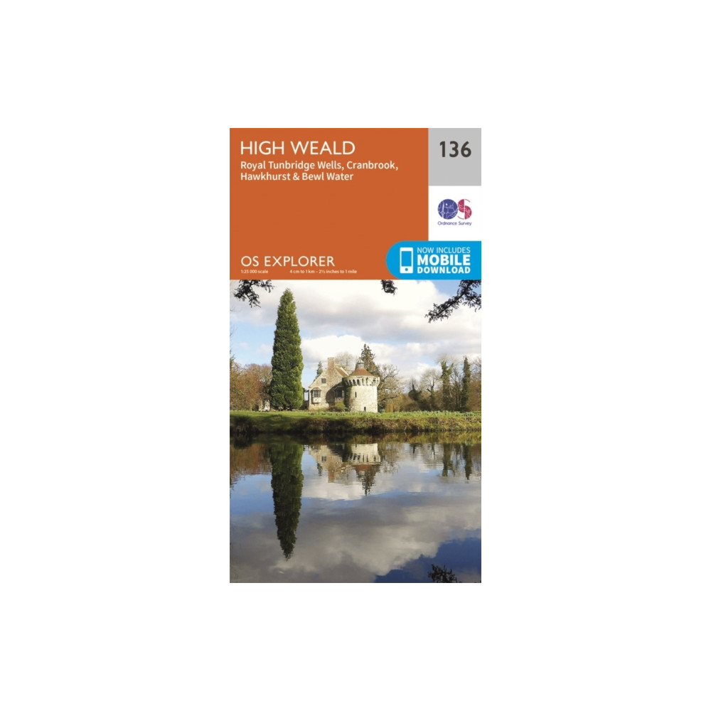 High Weald, Royal Tunbridge Wells Ordnance Survey