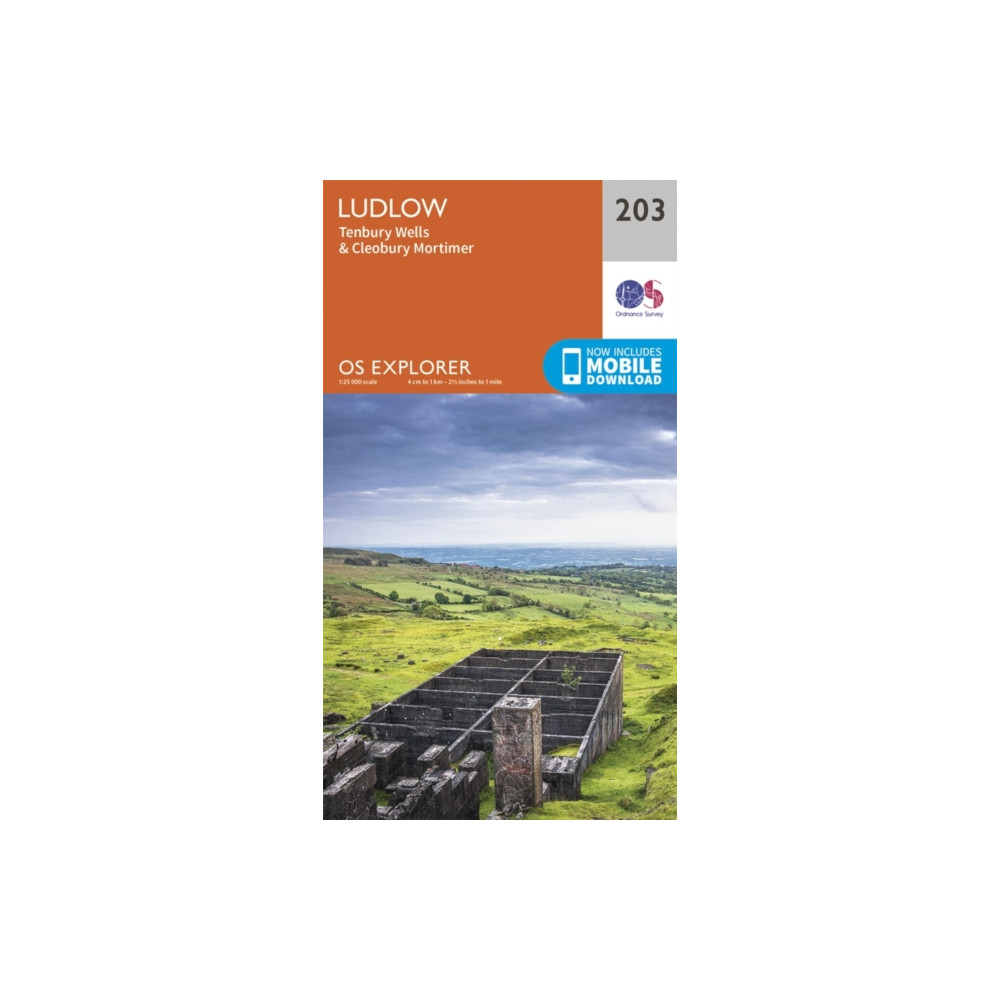 Ludlow and Tenbury Wells Ordnance Survey