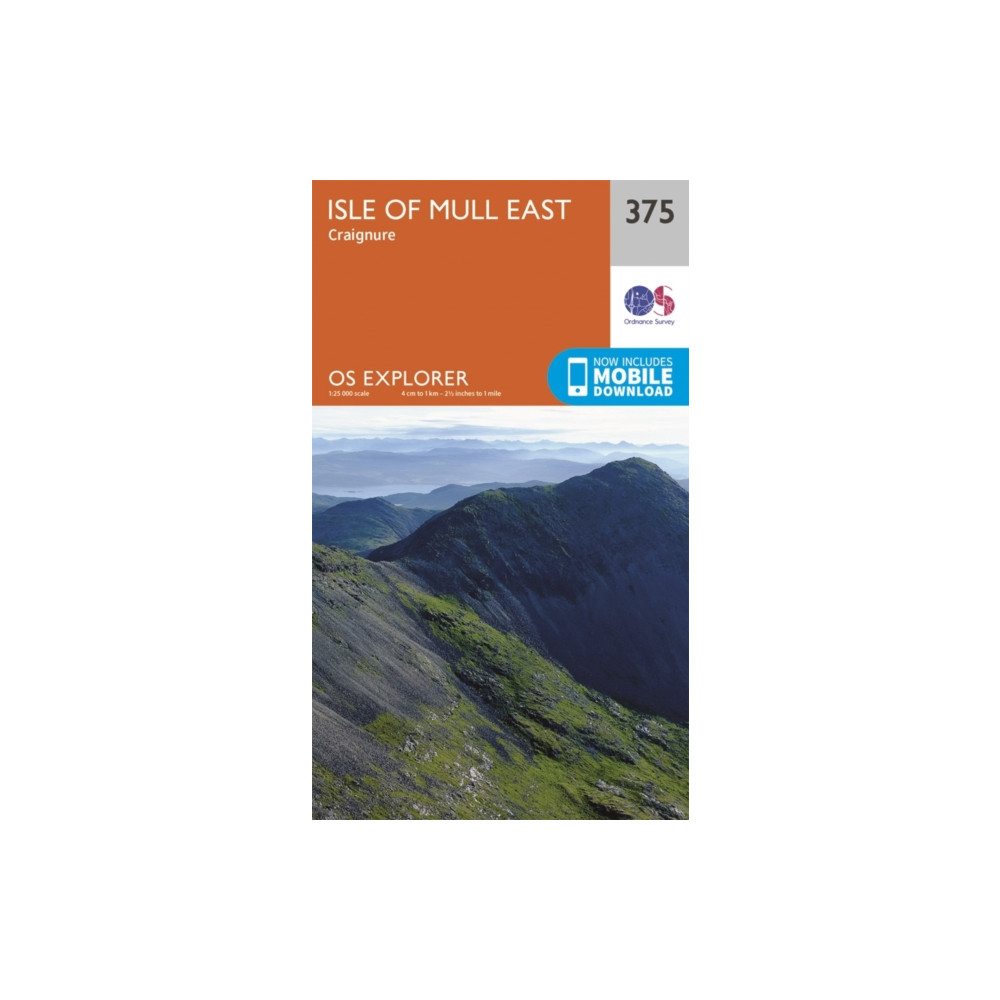 Isle of Mull East Ordnance Survey