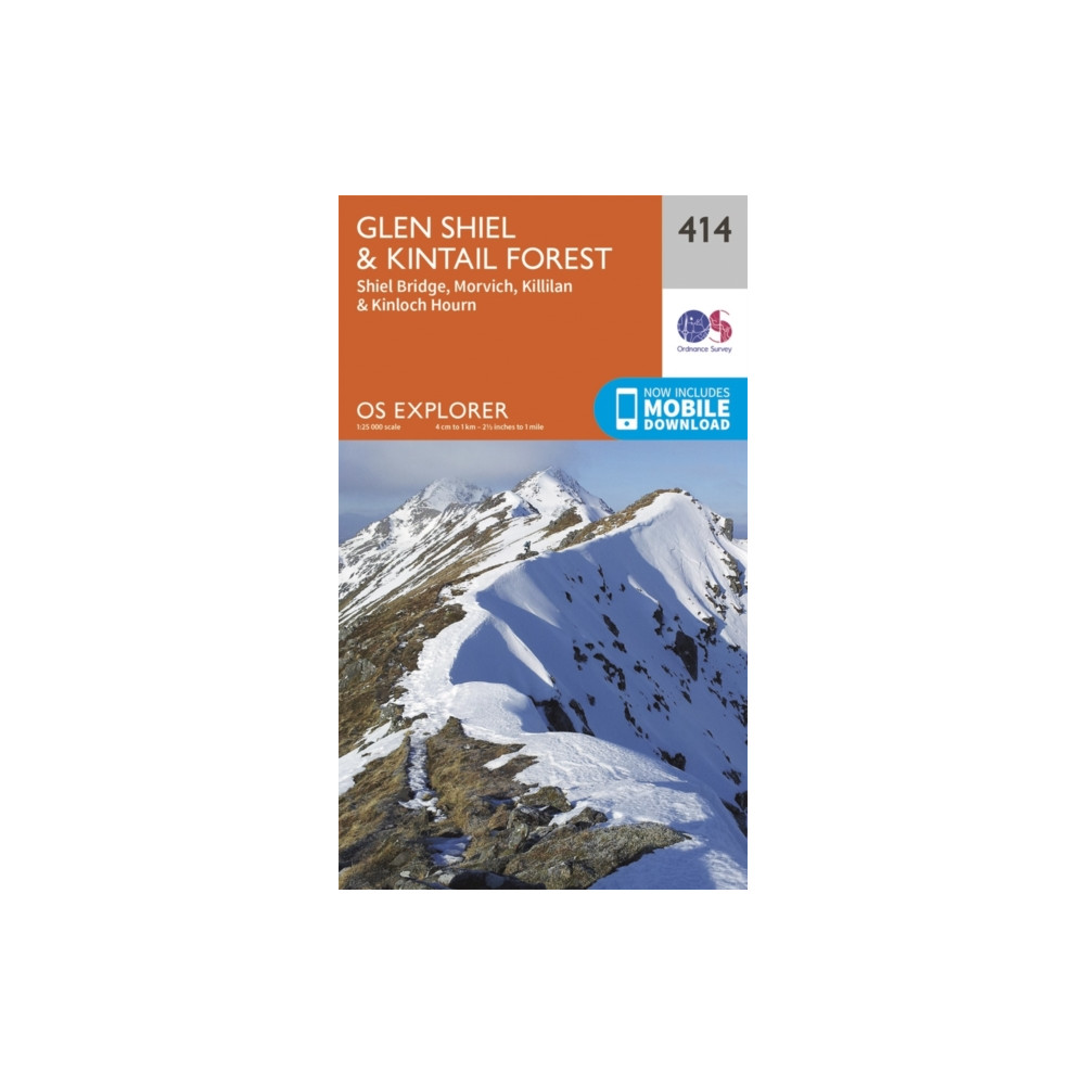 Glen Shiel and Kintail Forest Ordnance Survey