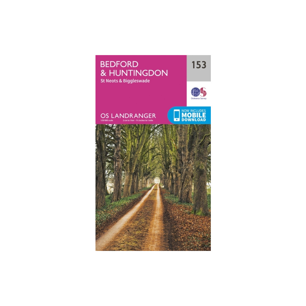 Bedford, Huntingdon, St. Neots & Biggleswade Ordnance Survey