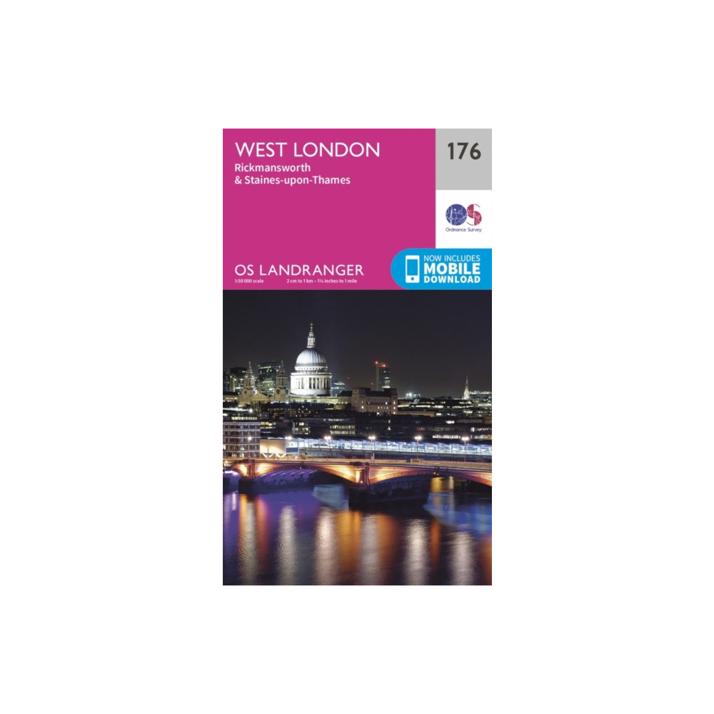 West London, Rickmansworth & Staines Ordnance Survey