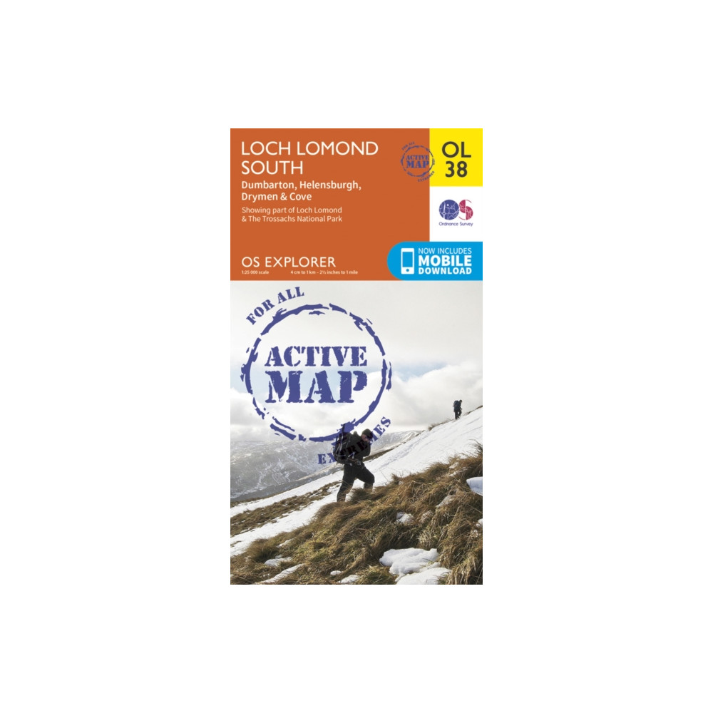 Loch Lomond South, Dumbarton & Helensburgh, Drymen & Cove Ordnance Survey