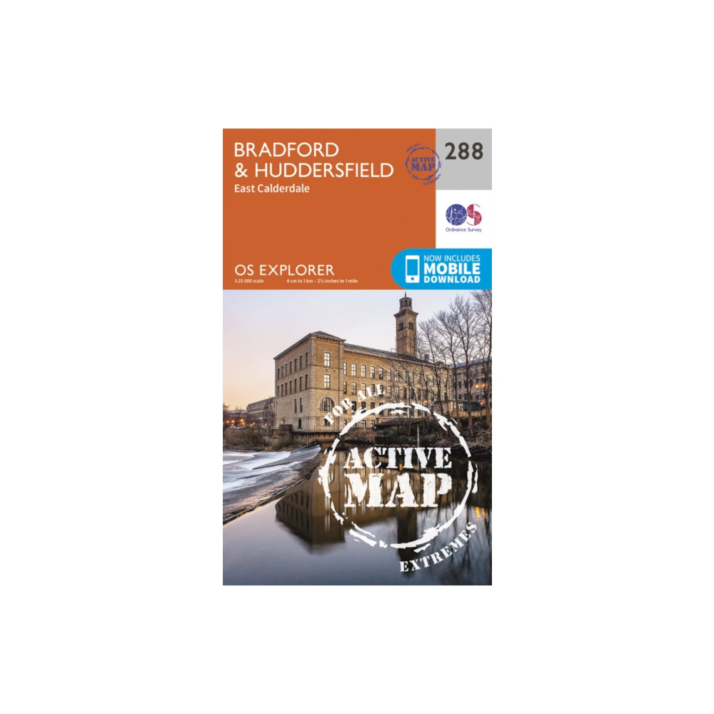 Bradford and Huddersfield Ordnance Survey