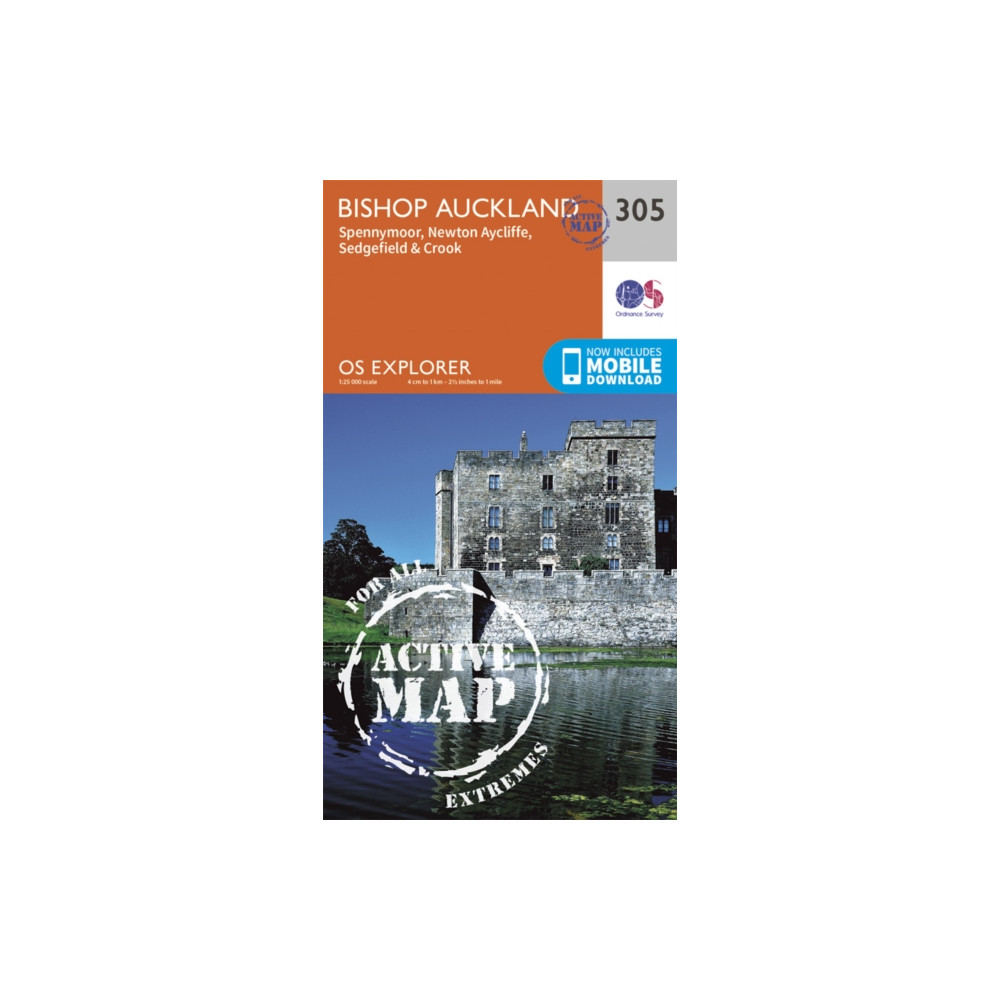 Bishop Auckland - Spennymoor and Newtown Ordnance Survey