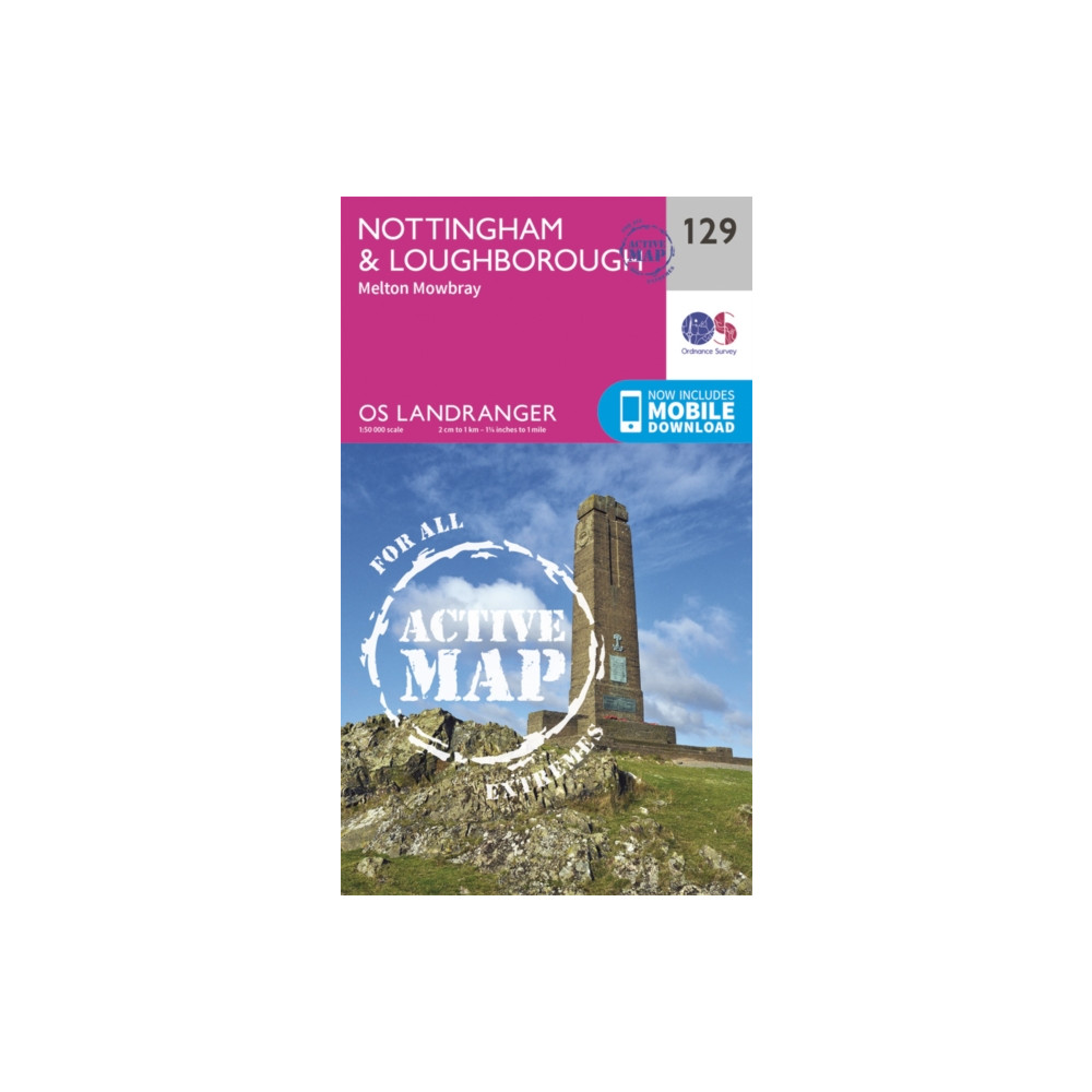 Nottingham & Loughborough, Melton Mowbray Ordnance Survey