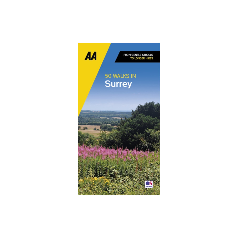 50 Walks in Surrey (häftad, eng)