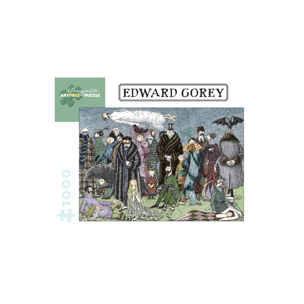 Edward Gorey 1000-Piece Jigsaw Puzzle Pomegranate Communications Inc,US
