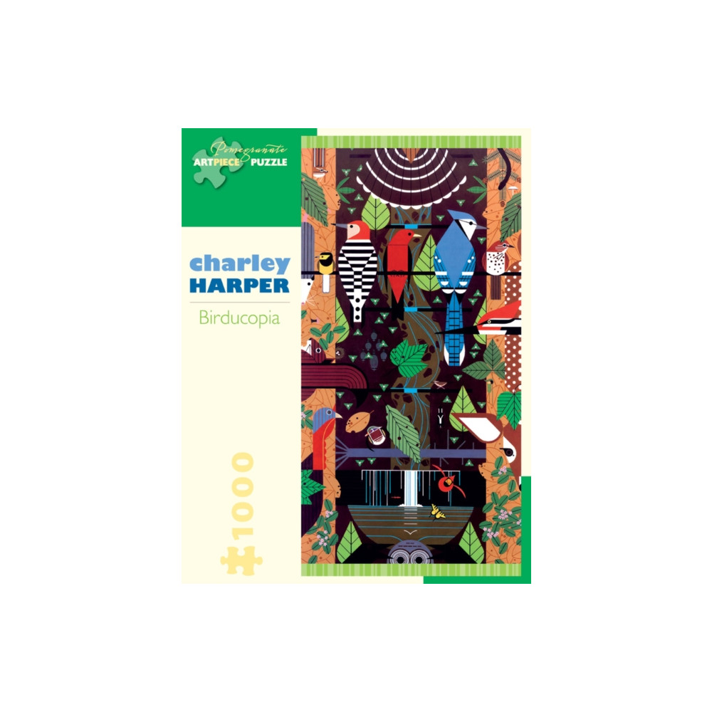 Charley Harper Birducopia 1000-Piece Jigsaw Puzzle Pomegranate Communications Inc,US