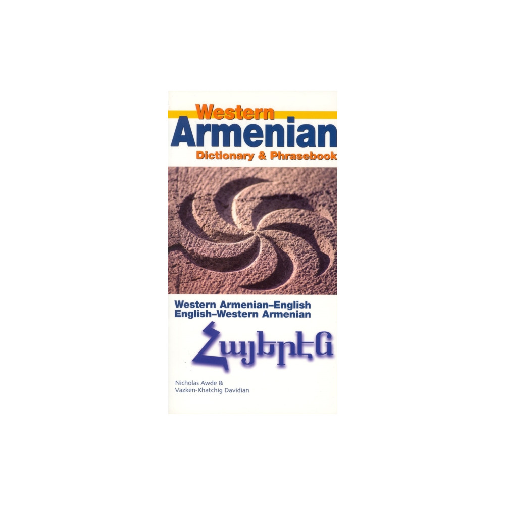 Western Armenian Dictionary & Phrasebook: Armenian-English/English-Armenian (häftad, english) Hippocrene Books Inc.,U.S.