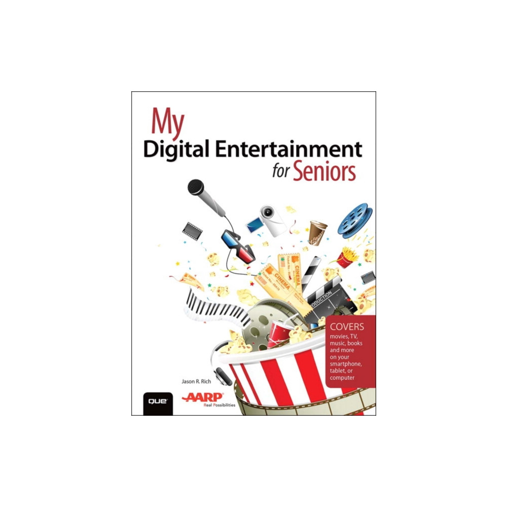 Pearson Education (US) My Digital Entertainment for Seniors (Covers movies, TV, music, books and more on your smartphone, tablet, or computer)...