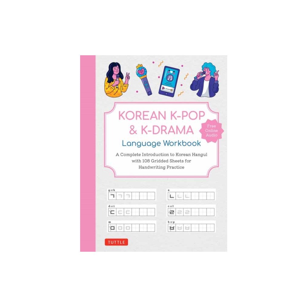 Korean K-Pop and K-Drama Language Workbook (häftad, english) Tuttle Publishing