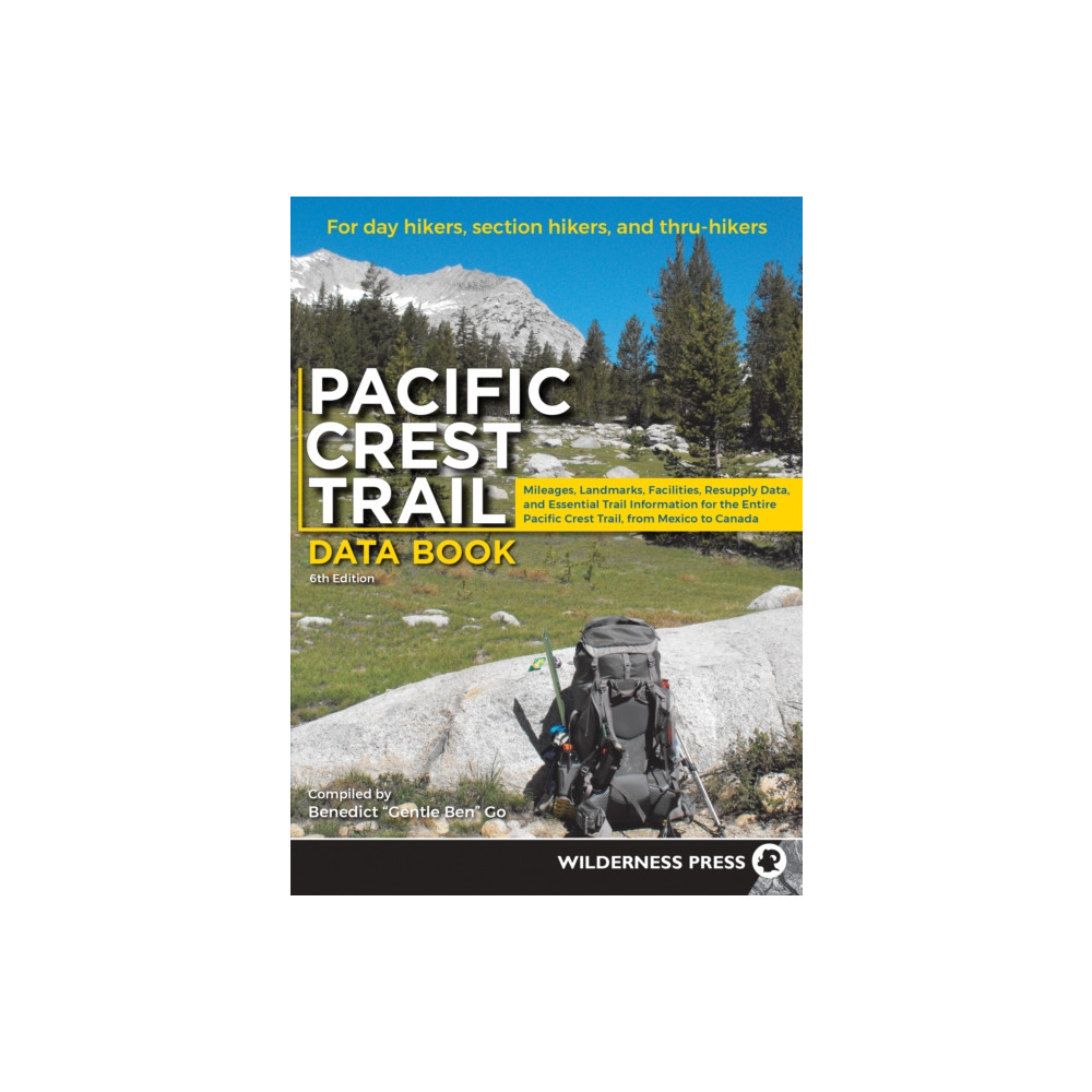 Pacific Crest Trail Data Book (häftad, english) Wilderness Press