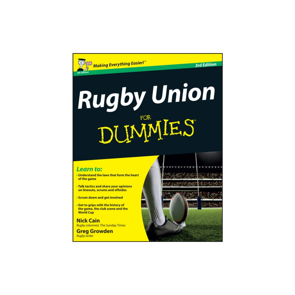 Rugby Union For Dummies, UK Edition (häftad, eng)