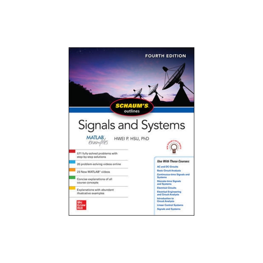 Schaum's Outline of Signals and Systems, Fourth Edition (häftad, english) McGraw-Hill Education