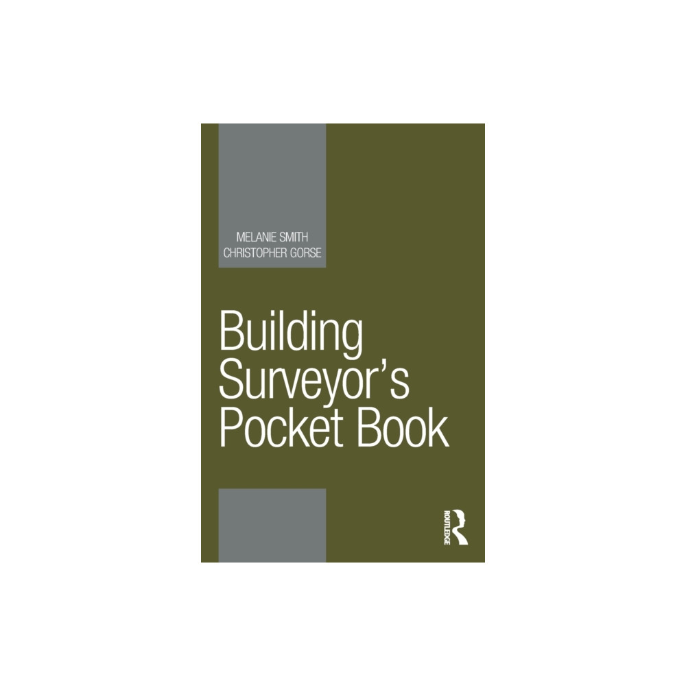 Building Surveyor’s Pocket Book (häftad, eng)