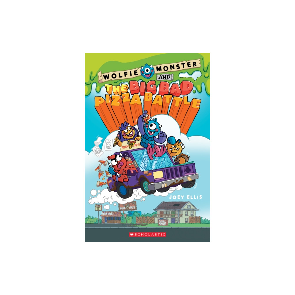 Wolfie Monster and the Big Bad Pizza Battle: A Graphic Novel (häftad, english) Scholastic Inc.
