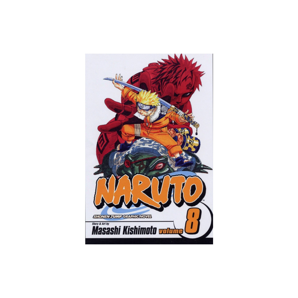 Naruto, Vol. 8 (häftad, english) Viz Media, Subs. of Shogakukan Inc