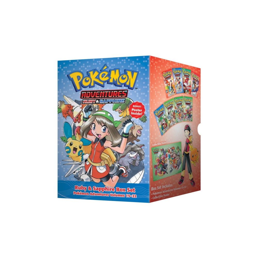Pokemon Adventures Ruby & Sapphire Box Set (häftad, english) Viz Media, Subs. of Shogakukan Inc