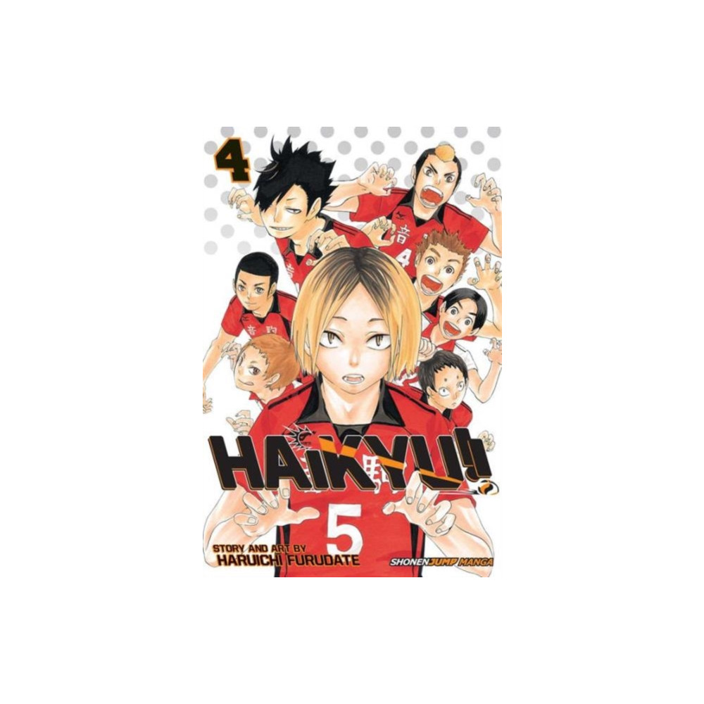 Haikyu!!, Vol. 4 (häftad, english) Viz Media, Subs. of Shogakukan Inc