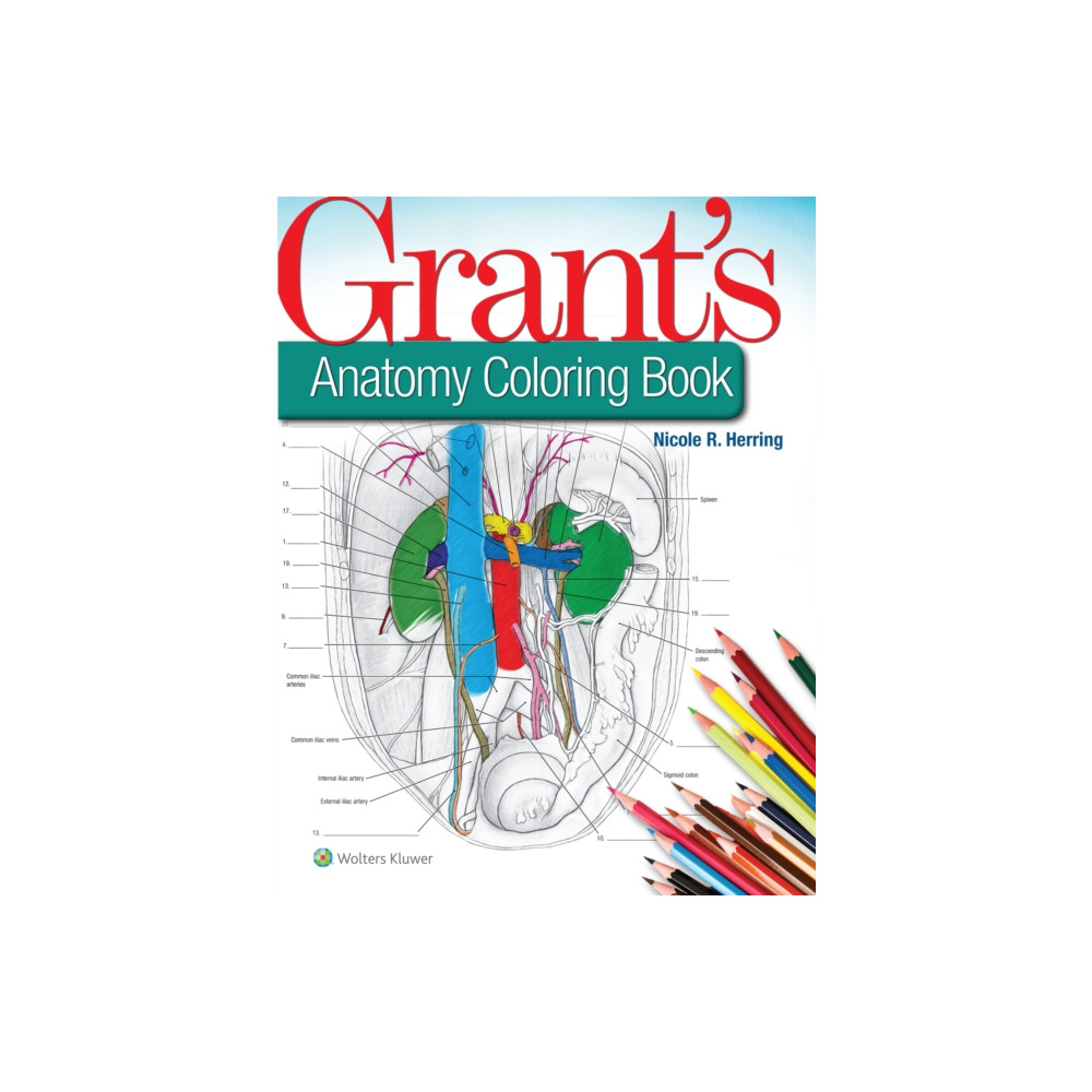 Grant's Anatomy Coloring Book (häftad, english) Lippincott Williams and Wilkins
