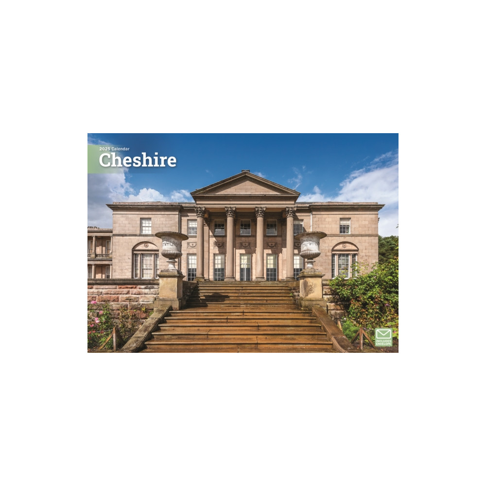 Cheshire A4 Calendar 2025 (häftad, english) Carousel Calendars