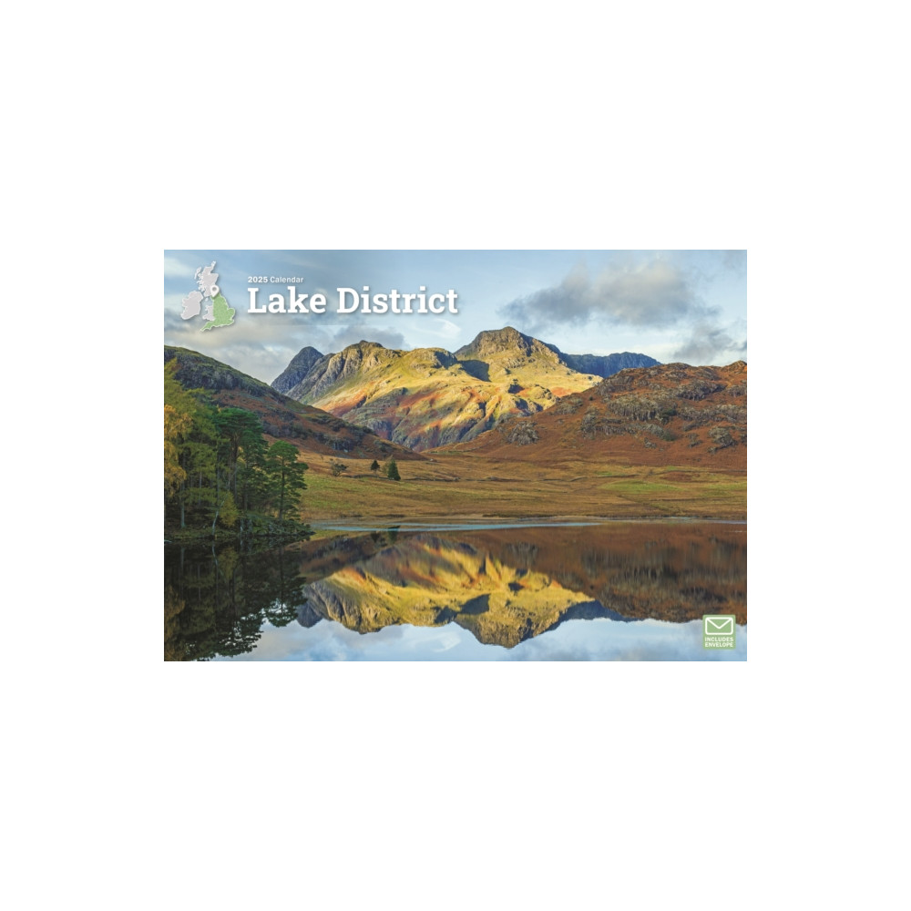 Lake District A4 Calendar 2025 (häftad, english) Carousel Calendars
